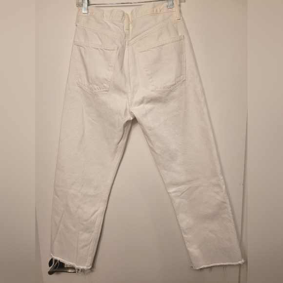 Agolde 90's crop white jeans, size 27, in a very good condition - Picture 2 of 9